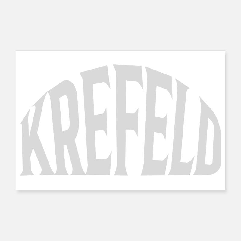 Krefeld Poster 30 x 20 cm
