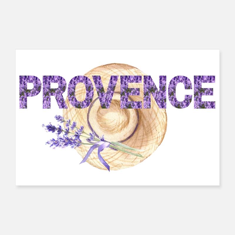 Sommer in der Provence Poster 30x20 cm