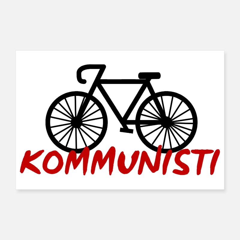 Linke Spur Poster 30x20 cm