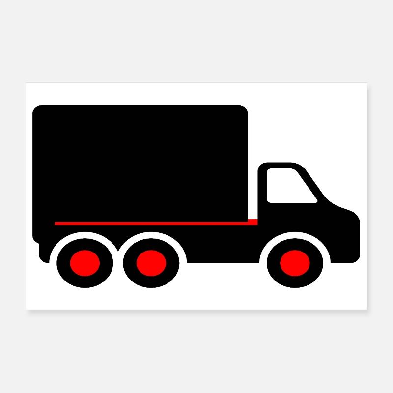 camion Poster 30 x 20 cm
