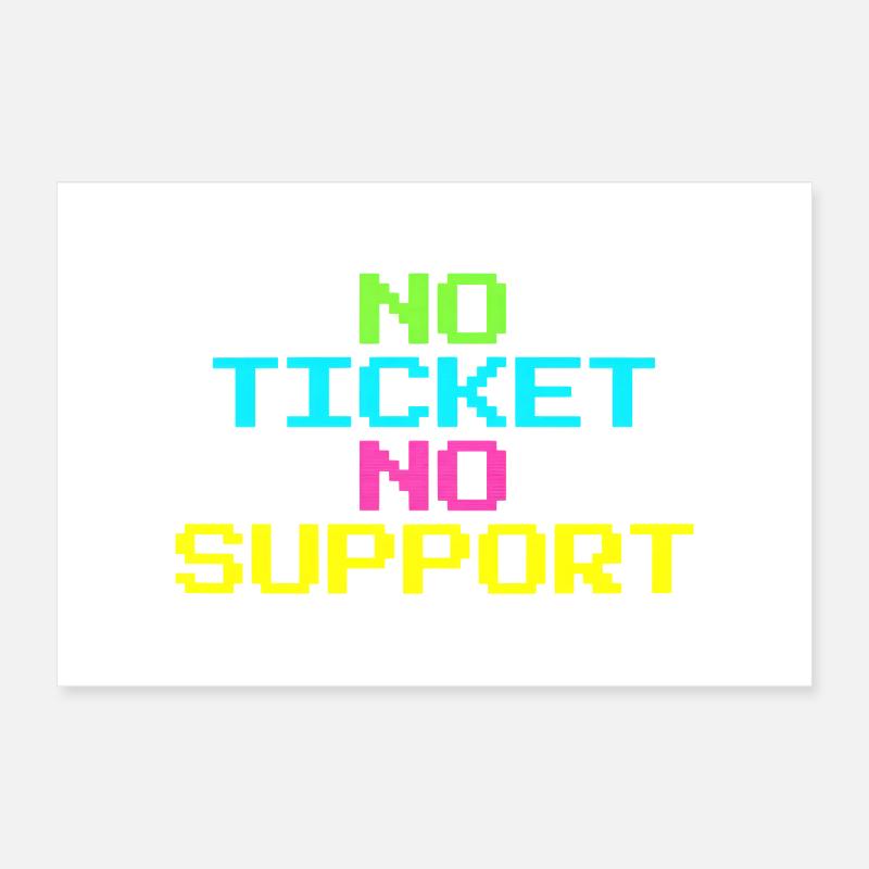 System Administrator Support Technical Support Poster 12" x 8" (30x20 cm)