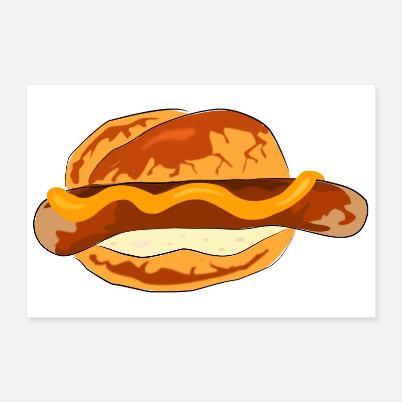 saucisse Poster 30 x 20 cm