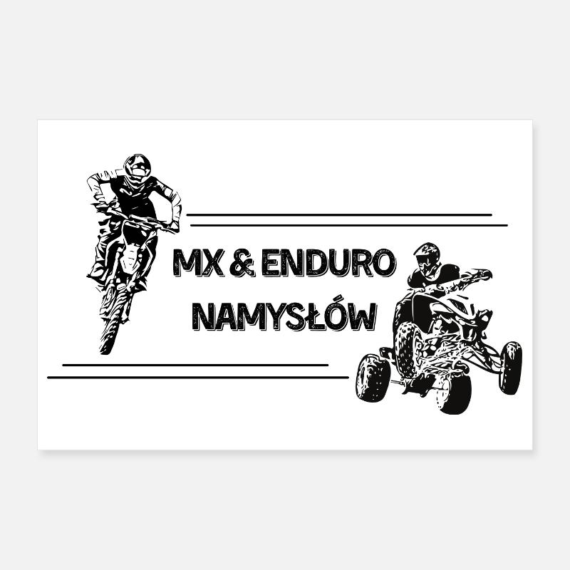 EnduroNamysłów MX&EnduroNamysłów Collection Poster 12" x 8" (30x20 cm)