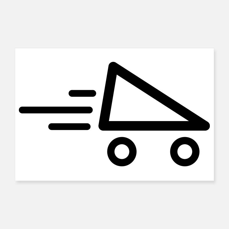 Speed Skate Rollerskate Poster 12" x 8" (30x20 cm)