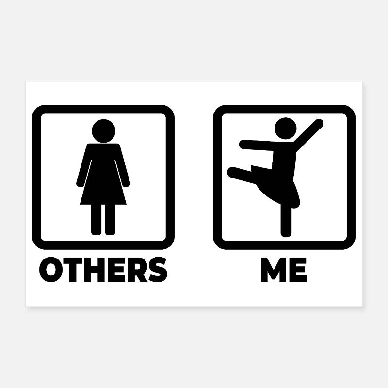 La vie d’une danseuse de ballet Poster 30 x 20 cm