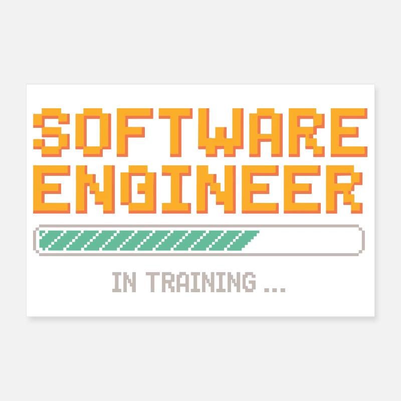 Softwareentwickler in Ausbildung Debugging Humor Poster 30x20 cm