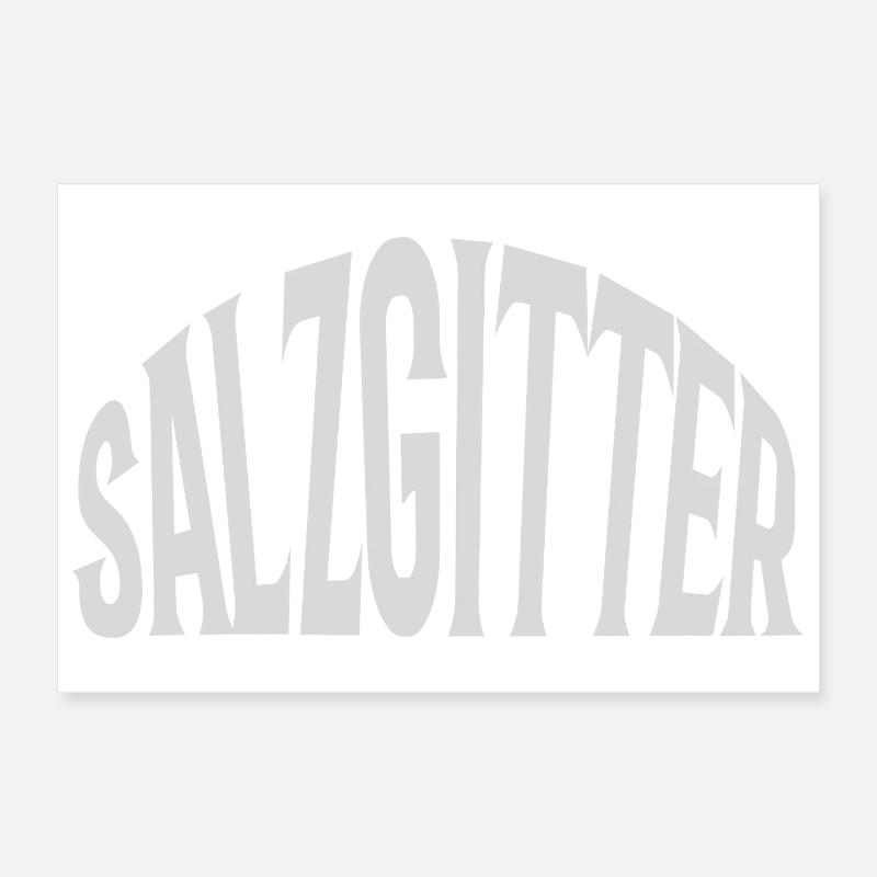 Salzgitter Poster 12" x 8" (30x20 cm)