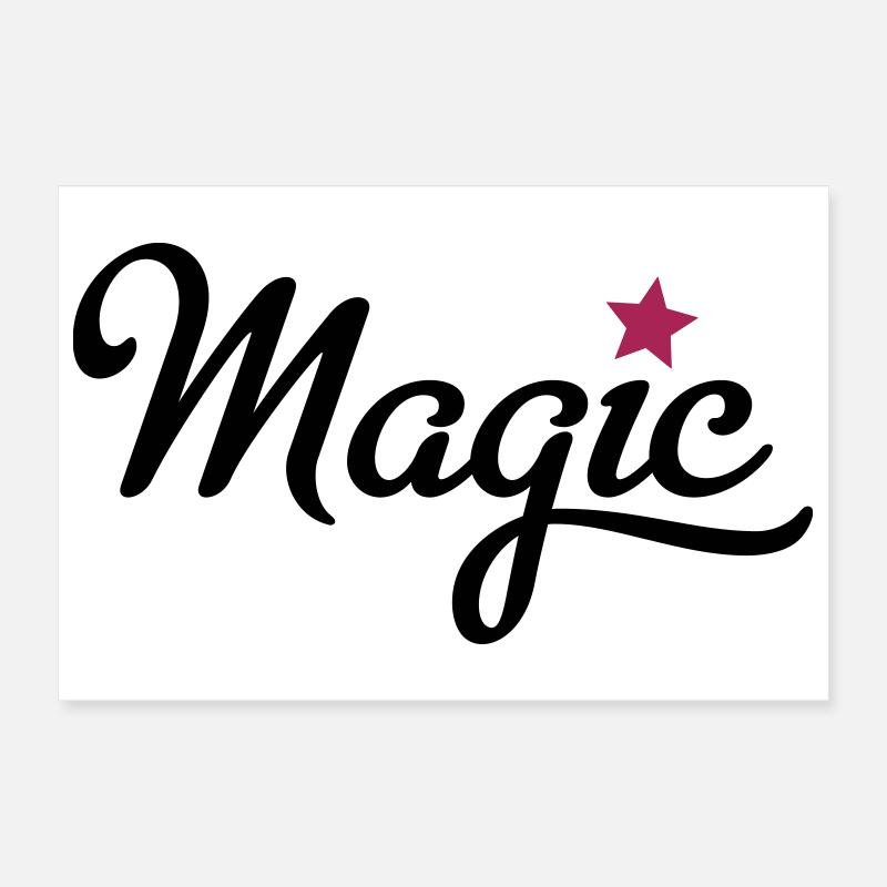 magic Poster 12" x 8" (30x20 cm)
