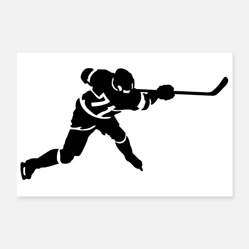Eishockey Poster 30x20 cm