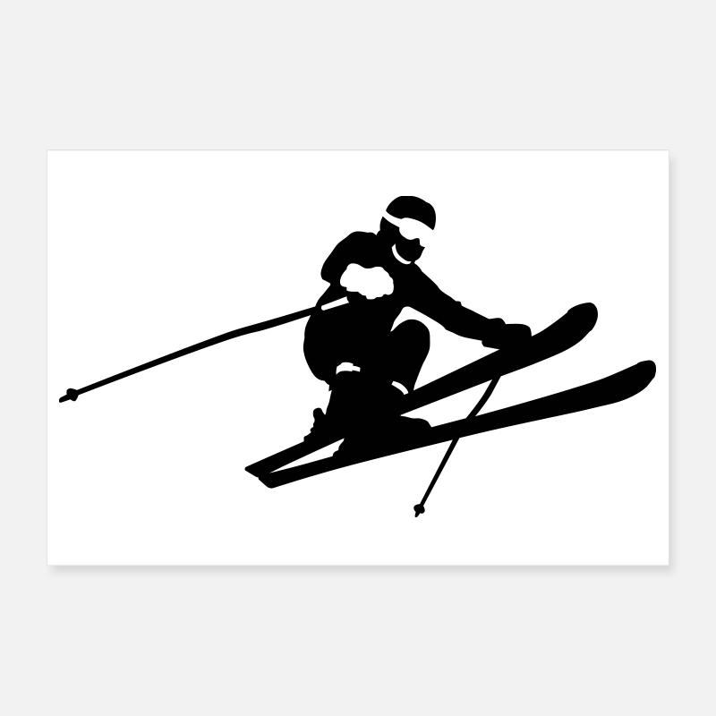 saut à ski Poster 30 x 20 cm