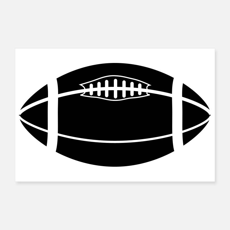 foot américain Poster 30 x 20 cm