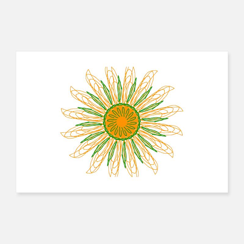 die sonne Poster 30x20 cm