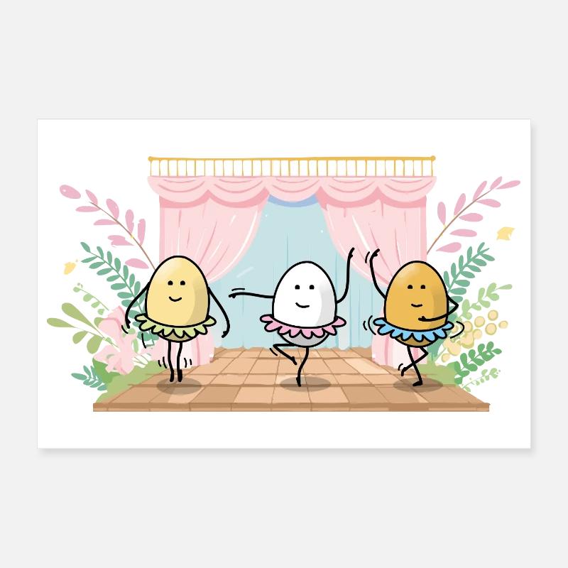 Ballet pour enfants Poster 30 x 20 cm