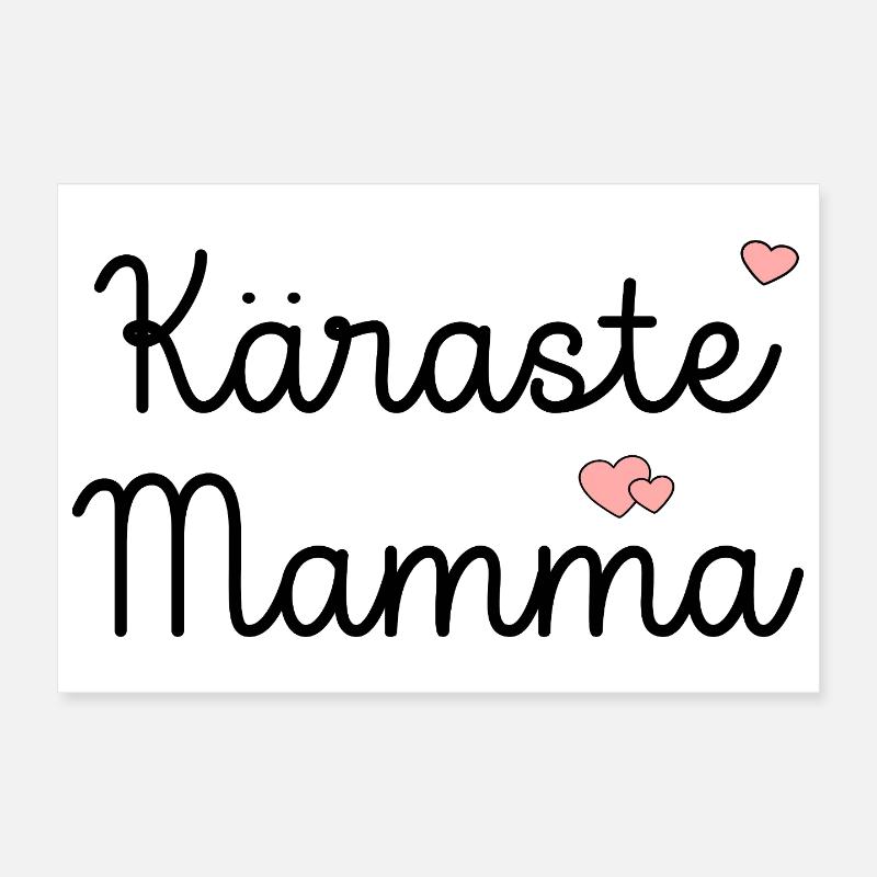 Très chère maman Poster 30 x 20 cm