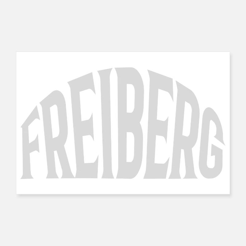 Freiberg Poster 12" x 8" (30x20 cm)