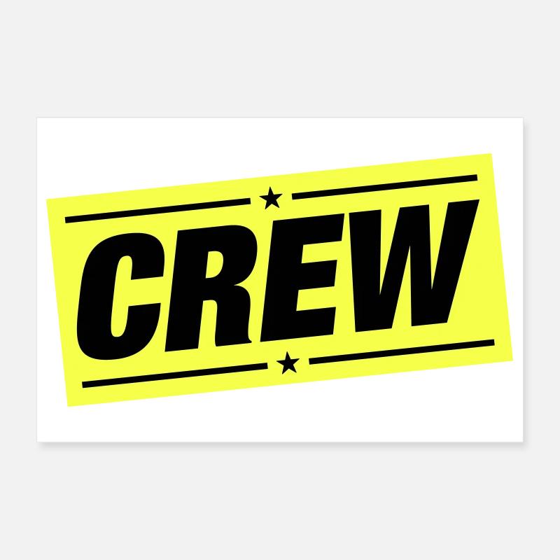 Crew Poster 30x20 cm