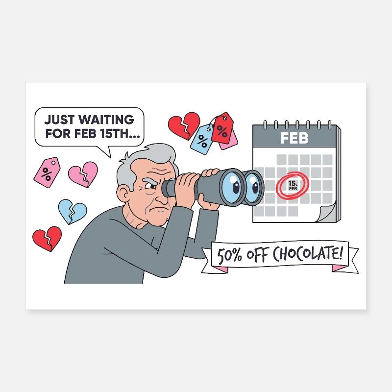 Waiting for 15 Poster 12" x 8" (30x20 cm)