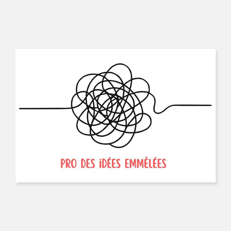 PRO DES IDEES EMMELEES Poster 30 x 20 cm