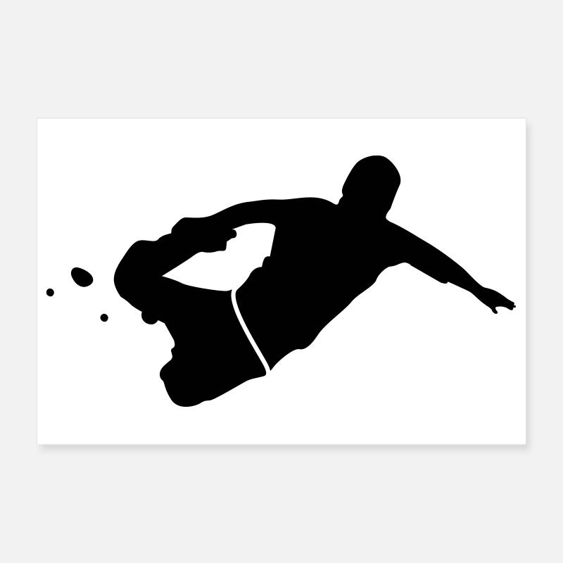 free running Poster 30x20 cm