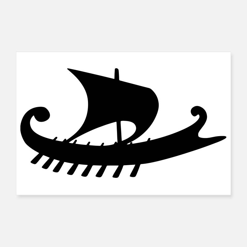 Empuriabrava Schiff b Poster 30x20 cm