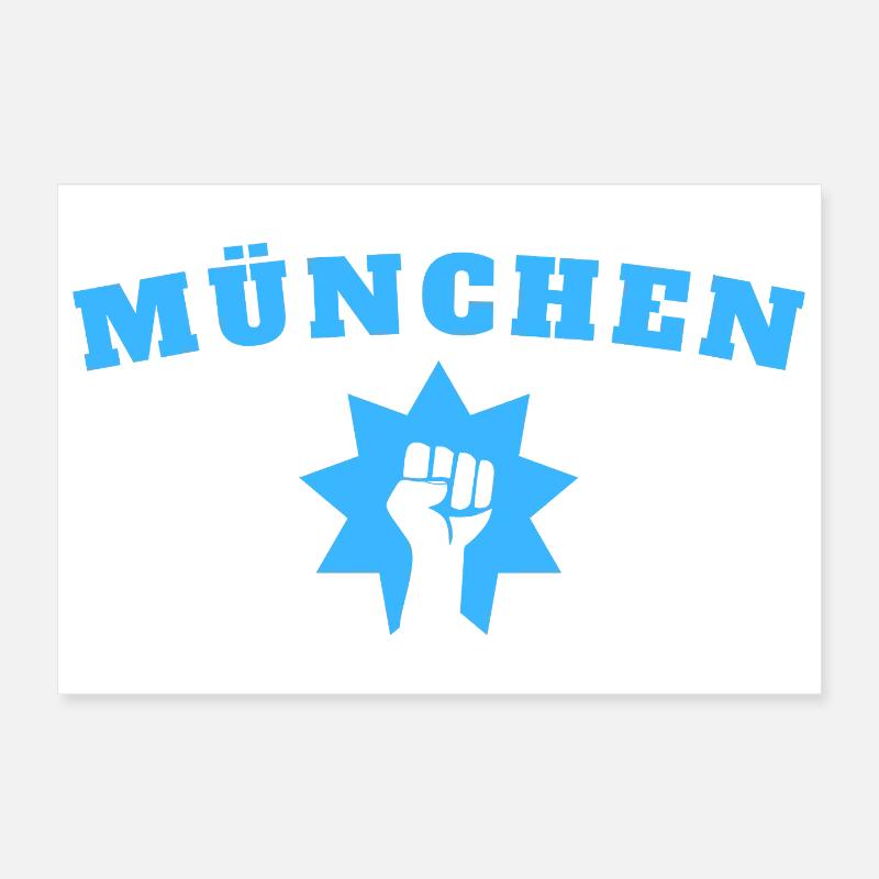 Munich Poster 30 x 20 cm