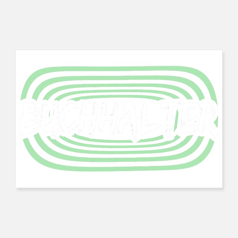 Comptable Poster 30 x 20 cm