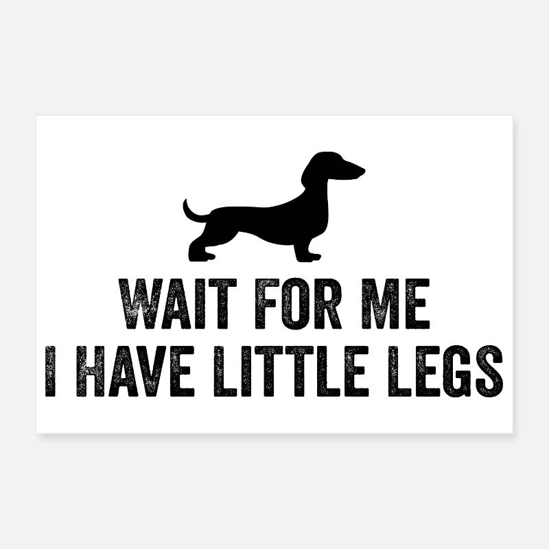 Bester Dackel Mama Papa Hundebesitzer Geschenk Poster 30x20 cm
