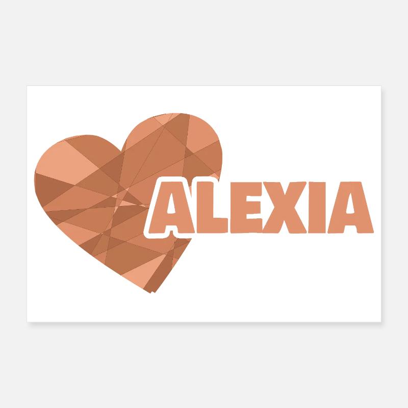 Chère Alexia, Poster 30 x 20 cm