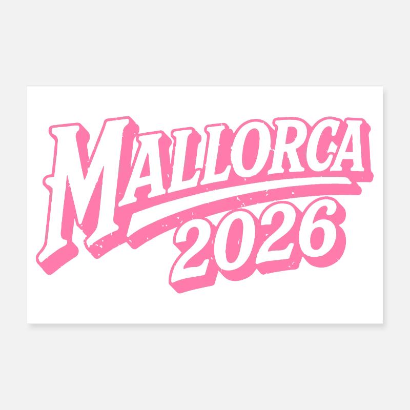 Majorque 2026 Poster 30 x 20 cm