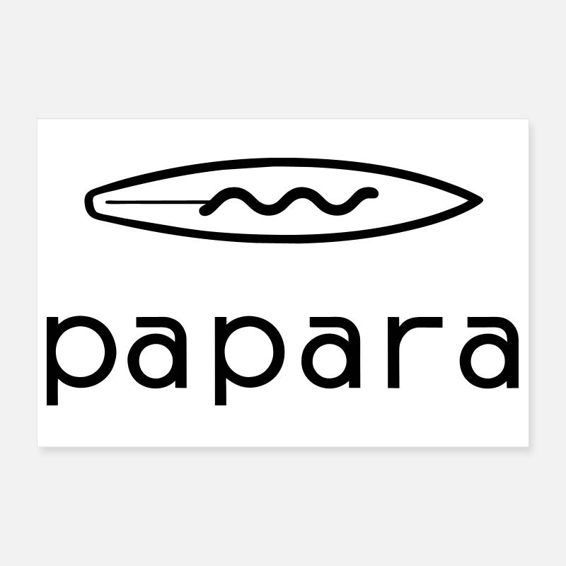 Papara Tahiti Surf Spot Poster 12" x 8" (30x20 cm)
