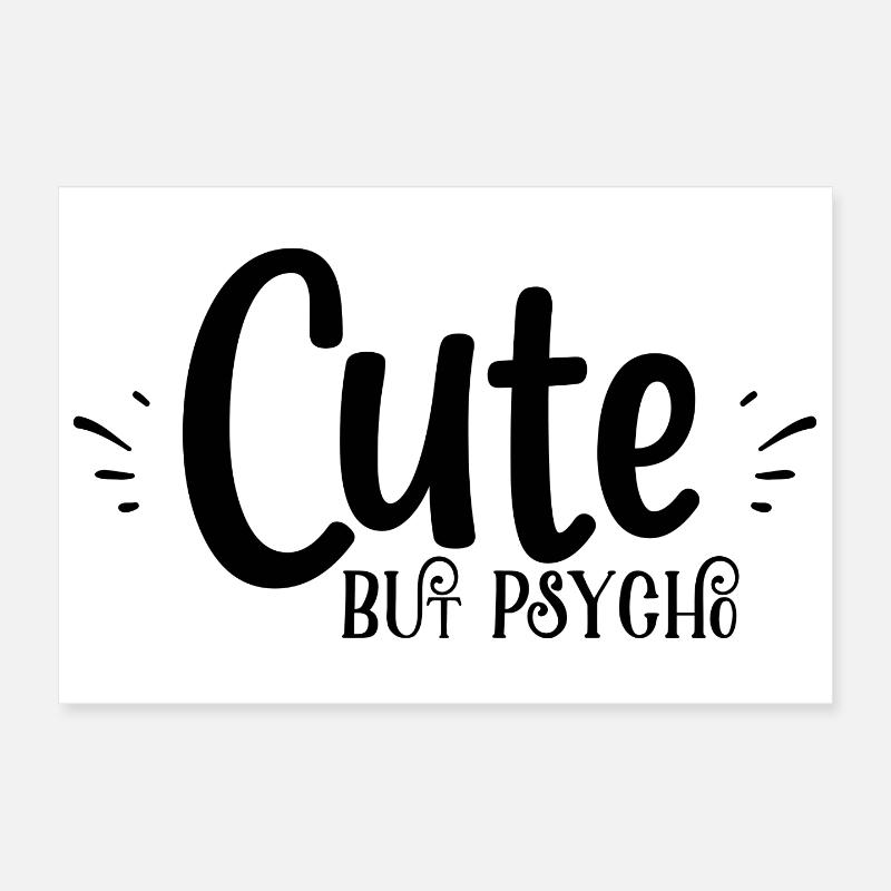 mignon mais psyché Poster 30 x 20 cm