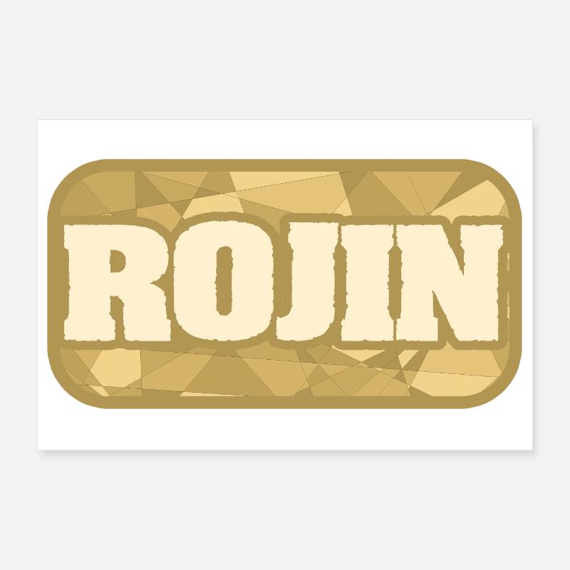 Rojin comme santé Poster 30 x 20 cm
