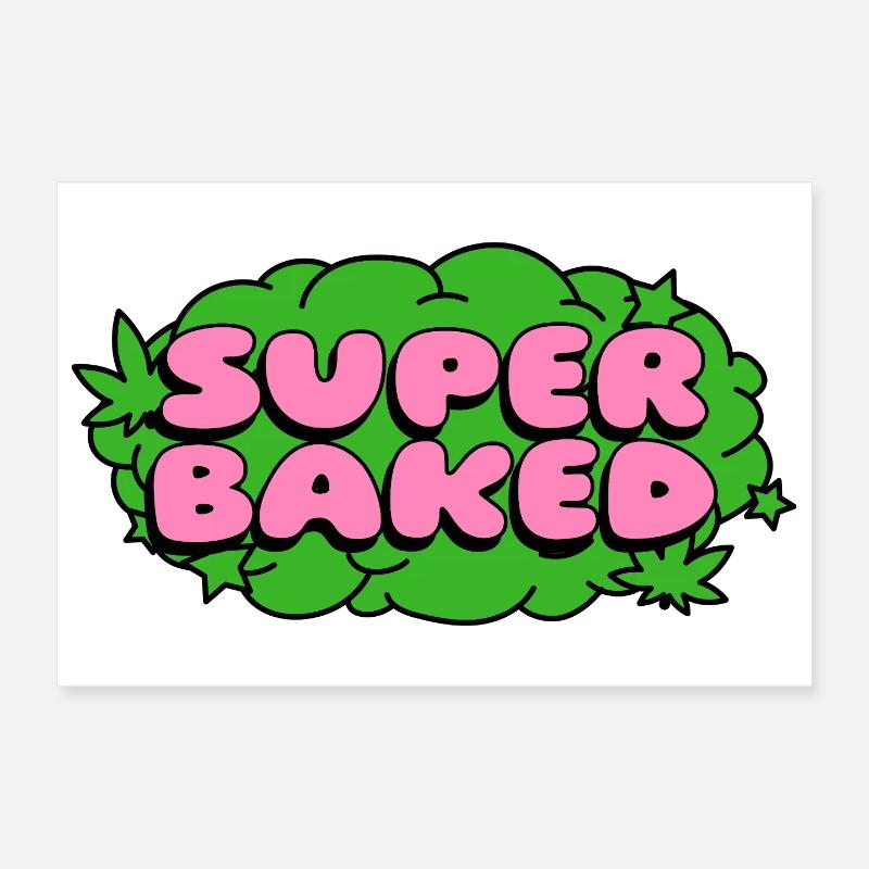 Pop néon super cuit Poster 30 x 20 cm