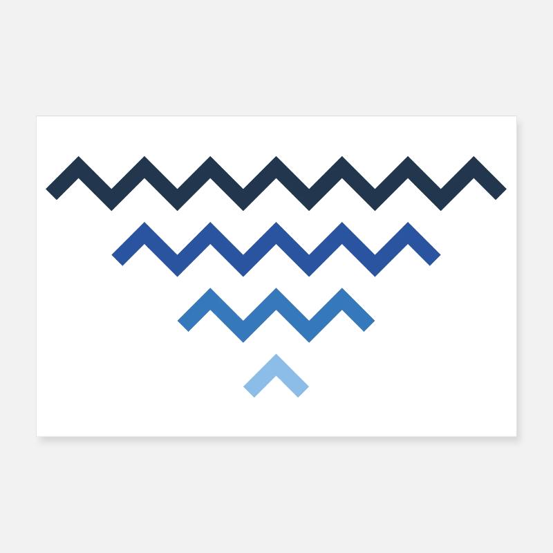 Vagues Poster 30 x 20 cm