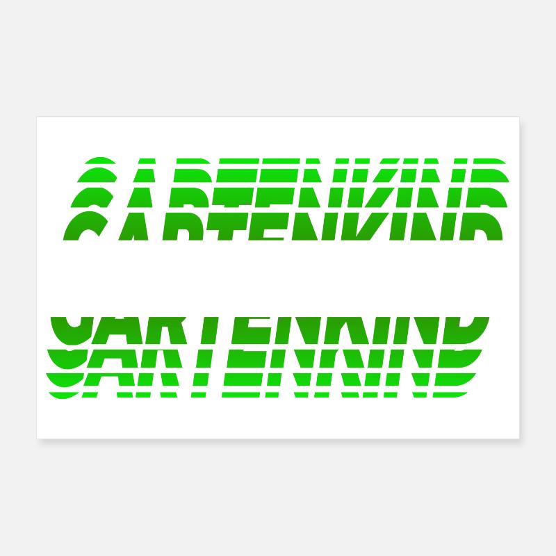 Conception d’enfant de jardin Poster 30 x 20 cm