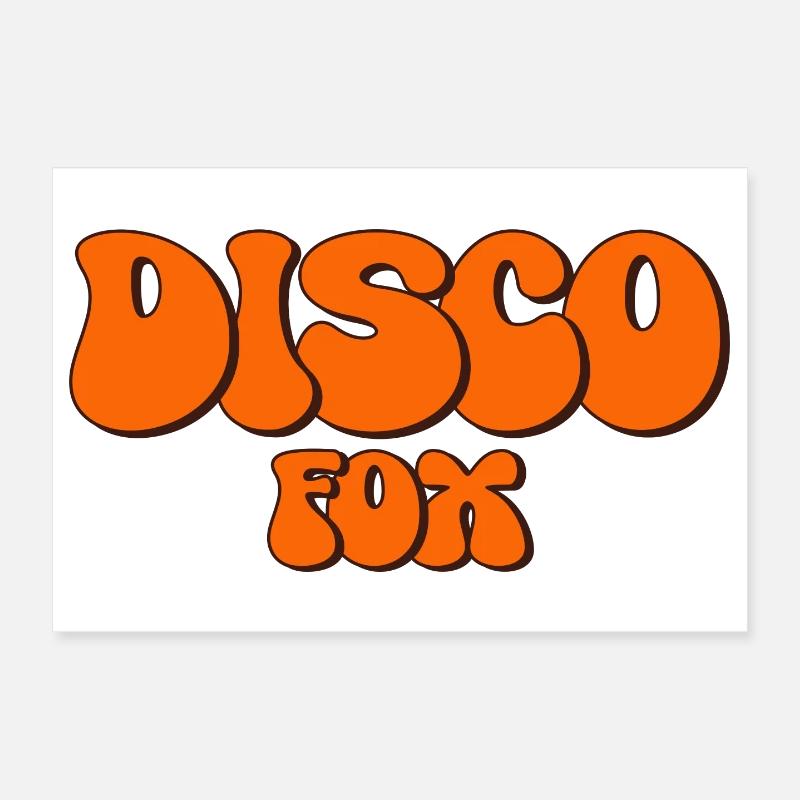 Disco Fox Tanz Tänzer Discothek Discofox tanzen Poster 30x20 cm