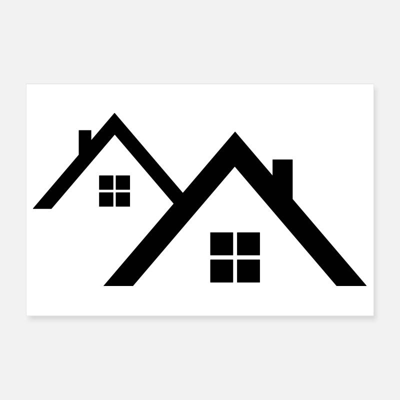 Dach Poster 30x20 cm