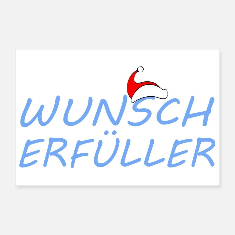 WUNSCHERFÜLLER Poster 30x20 cm