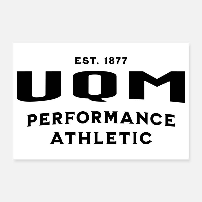 UQM Athletic-Performance Sportswear Poster 30 x 20 cm