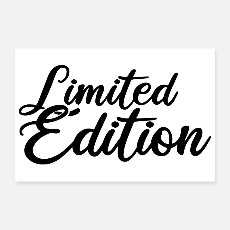 Édition limitée Poster 30 x 20 cm