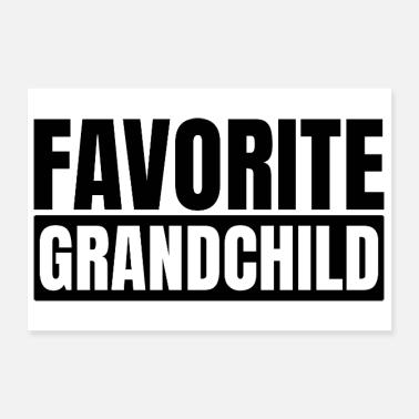 Nipote preferito Poster 30x20 cm