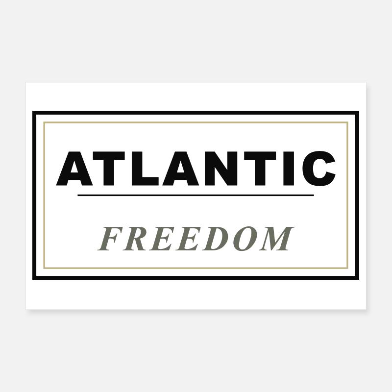 Atlantic Freedom Marine Elegance Poster 12" x 8" (30x20 cm)
