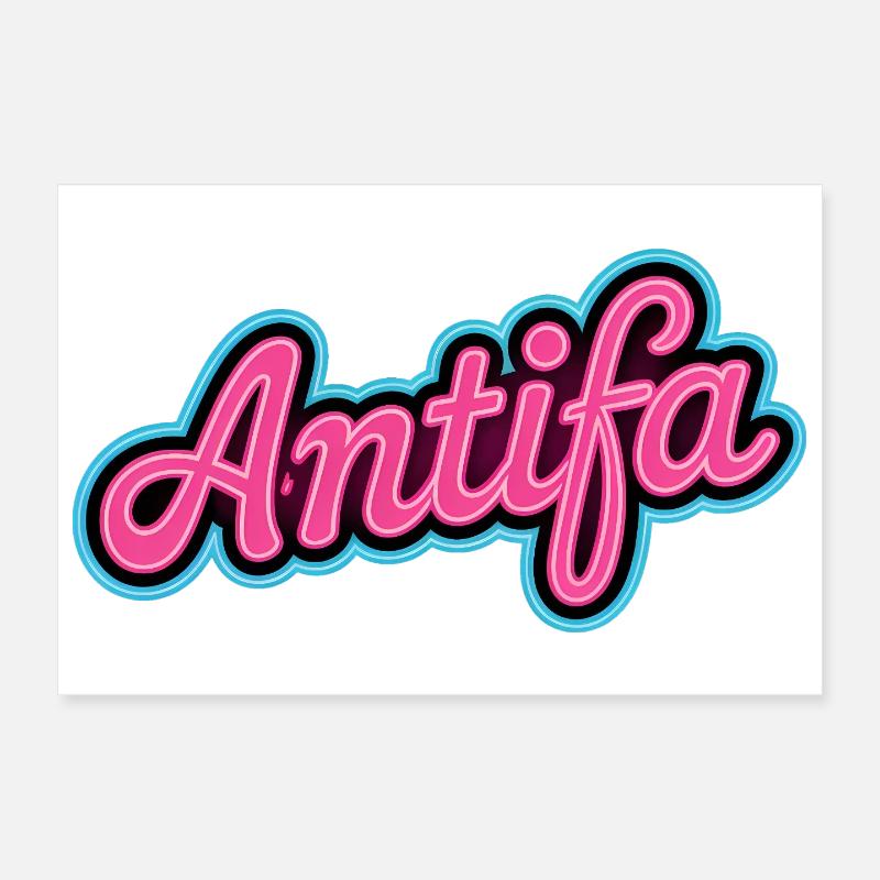 Antifa - Produits dérivés antifascistes Poster 30 x 20 cm