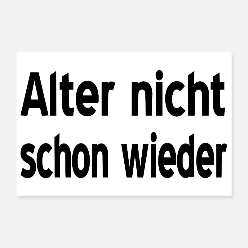 Âge Poster 30 x 20 cm