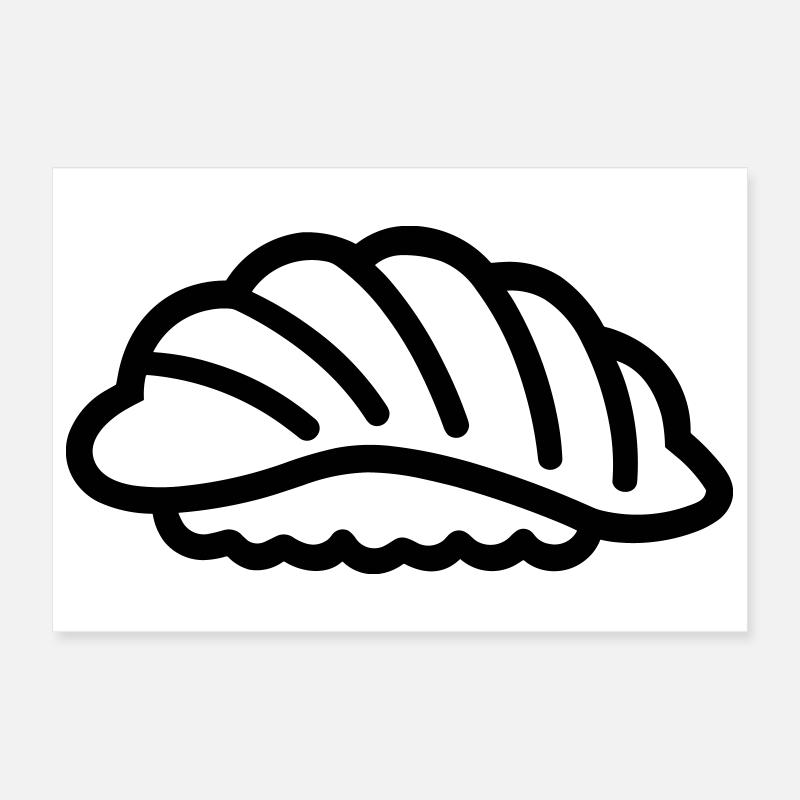 sushi Poster 30 x 20 cm