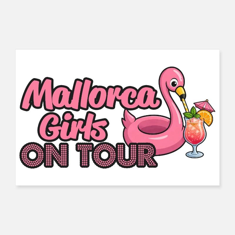 Majorque, en tournée Poster 30 x 20 cm