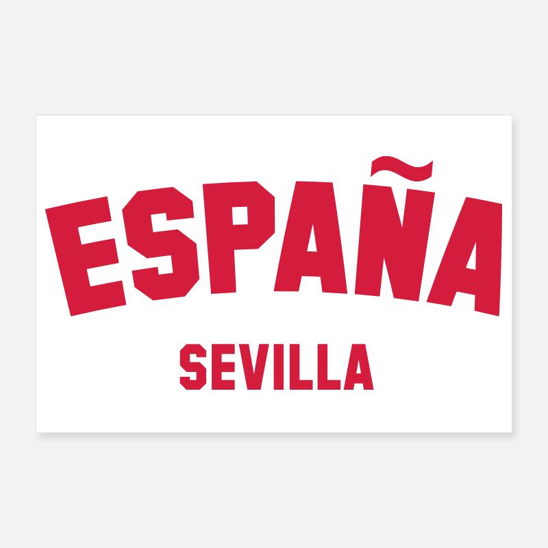 SEVILLA Espagne Espagne España Poster 30 x 20 cm