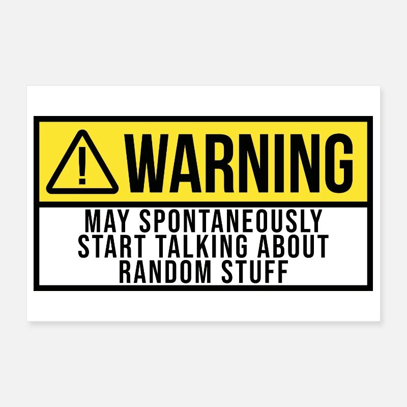 ADHD Poster 12" x 8" (30x20 cm)