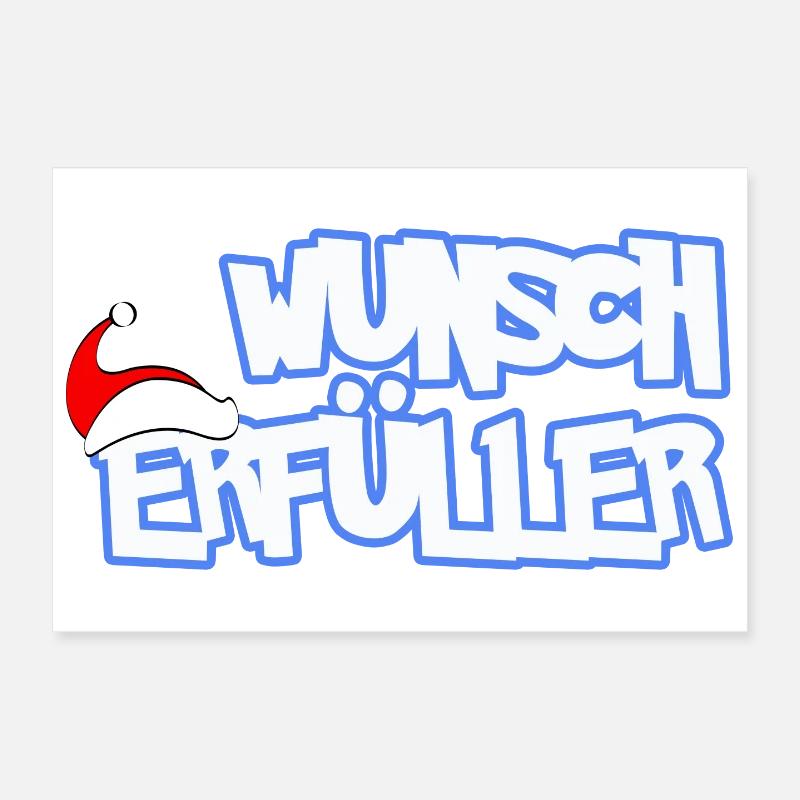 WUNSCHERFÜLLER Poster 30x20 cm