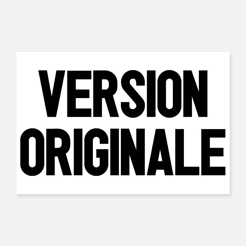 ORIGINAL VERSION! Poster 12" x 8" (30x20 cm)